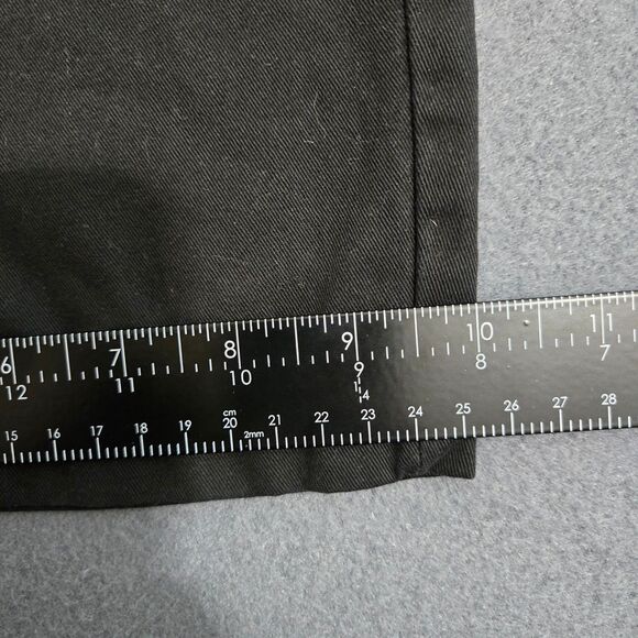 Volcom Men 33 Black Vmonty Flat Front Chino Shorts - Picture 10 of 12